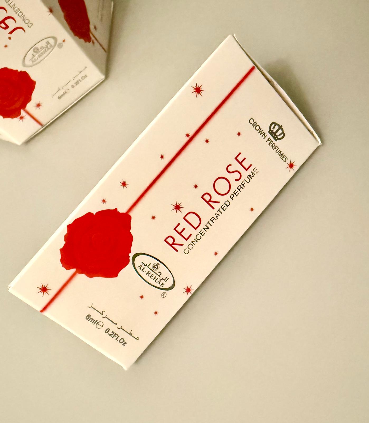Red Rose Roll-On Perfume – Alcohol-Free, Concentrated Fragrance (5ml)
